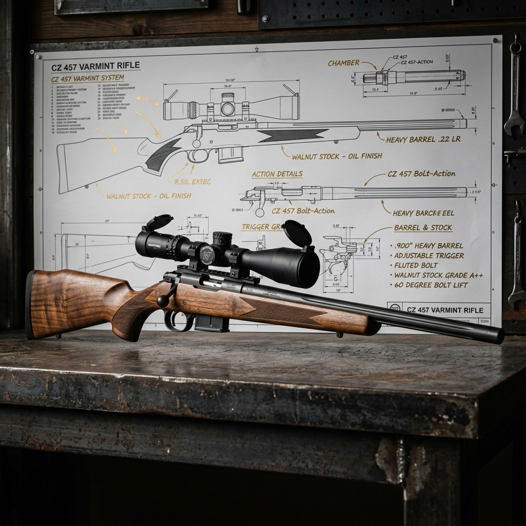 Carabina CZ 457 Varmint